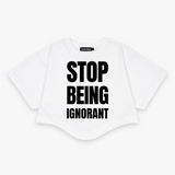 Ultimate BAE "ICONS" T-shirt with "STOP BEING IGNORANT" Print