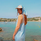 [OASIS] Mini Knit Dress in Blue Mojito