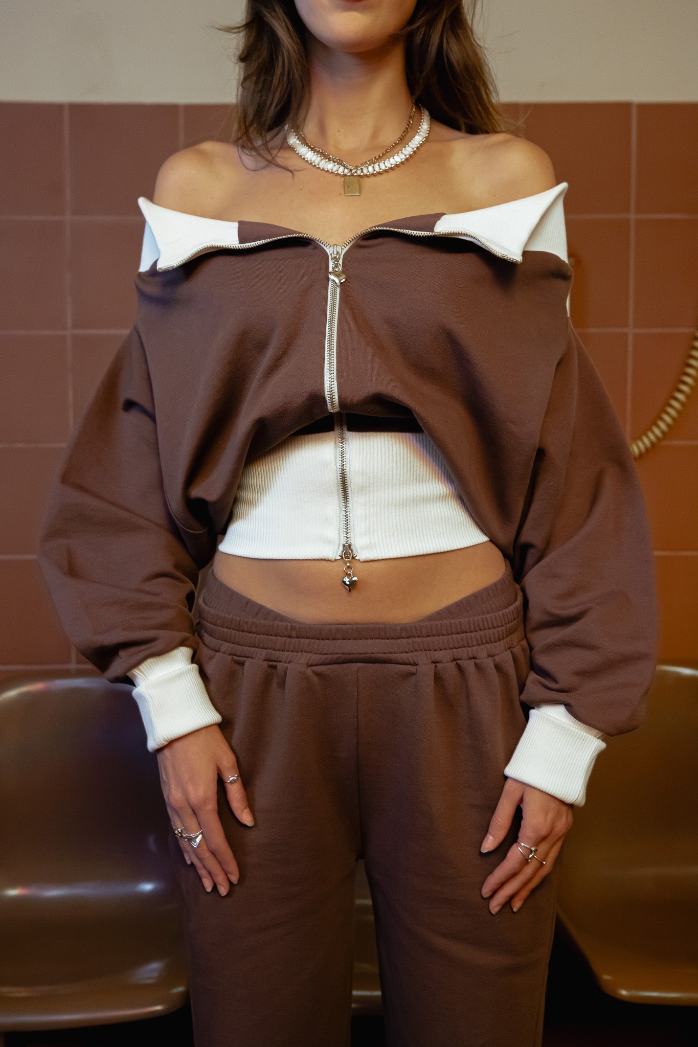 Organic Cotton Upside Down Jumper in Tiramisu – TRACKSUITBAE