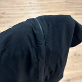 Sample Sale ZIP UP Midi Sleeveless Dress in Black